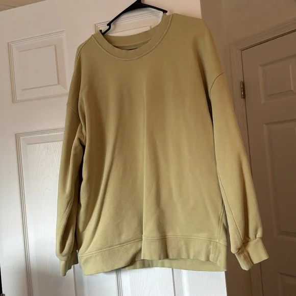 Lululemon Perfectly Oversized Crew: Dew Green - Picture 3 of 4